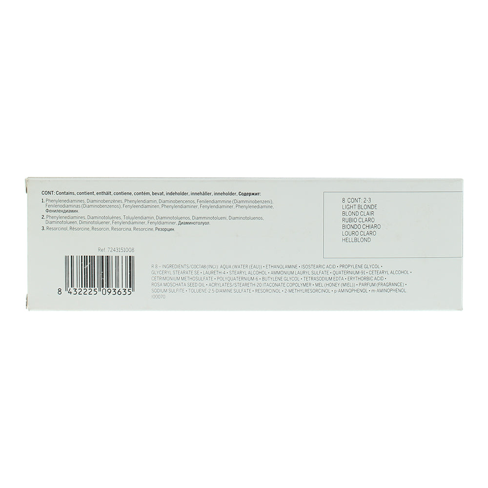 Revlon Color Sublime 8 Light Blonde Hair Colour 75ml