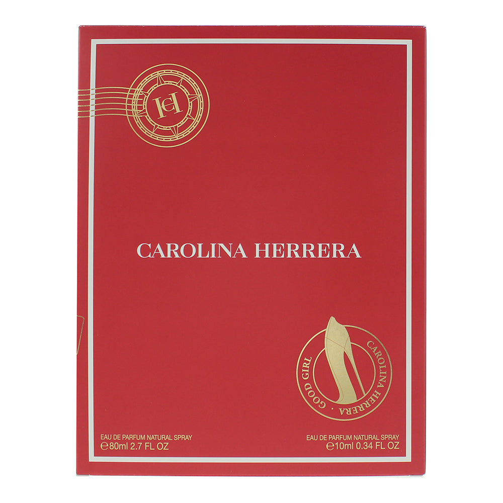 Carolina Herrera Good Girl 2 Piece Gift Set: Eau de Parfum 80ml - Eau de Parfum  - Box