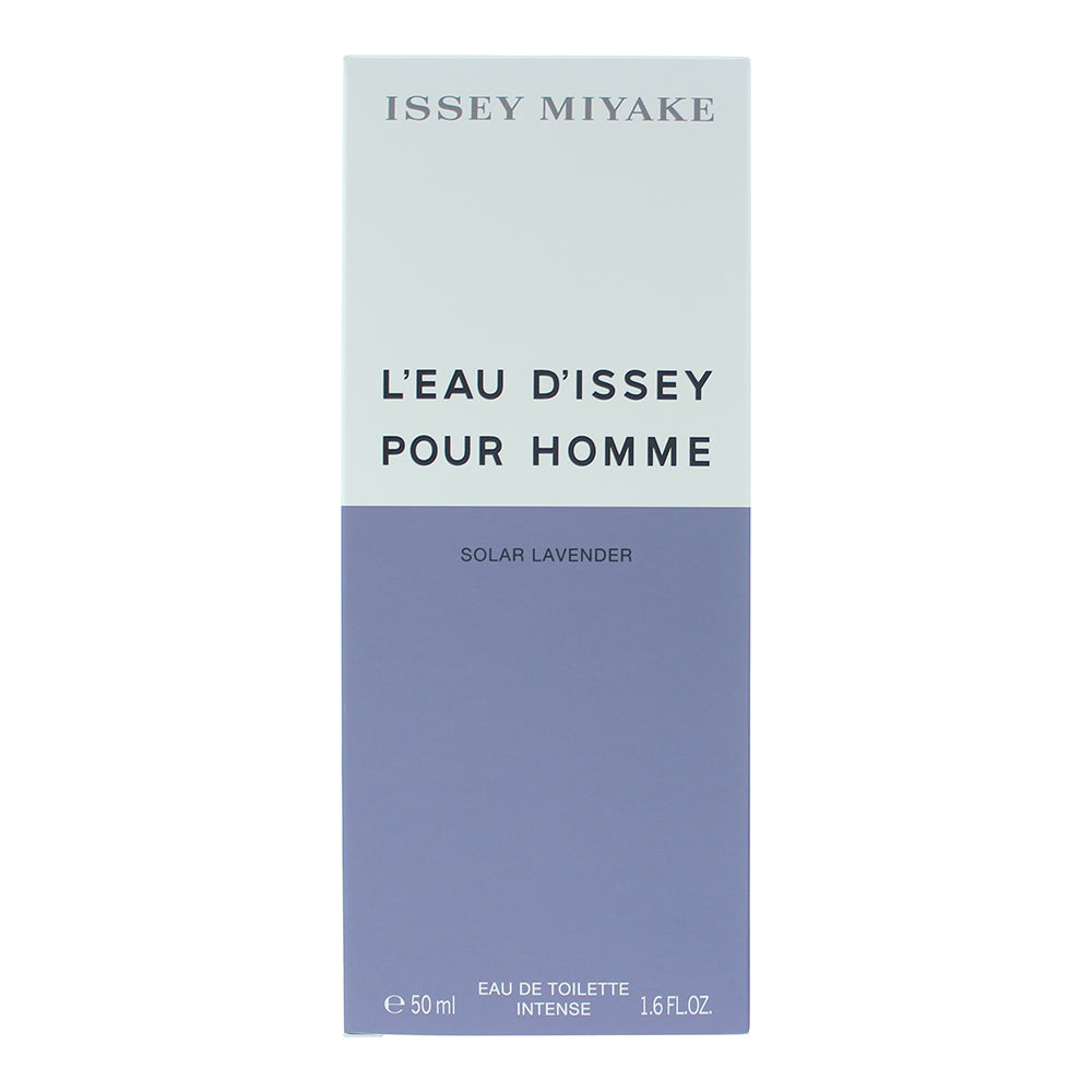 Issey Miyake L'eau D'issey Pour Homme Solar Lavender Eau de Toilette Intense 50m - Box