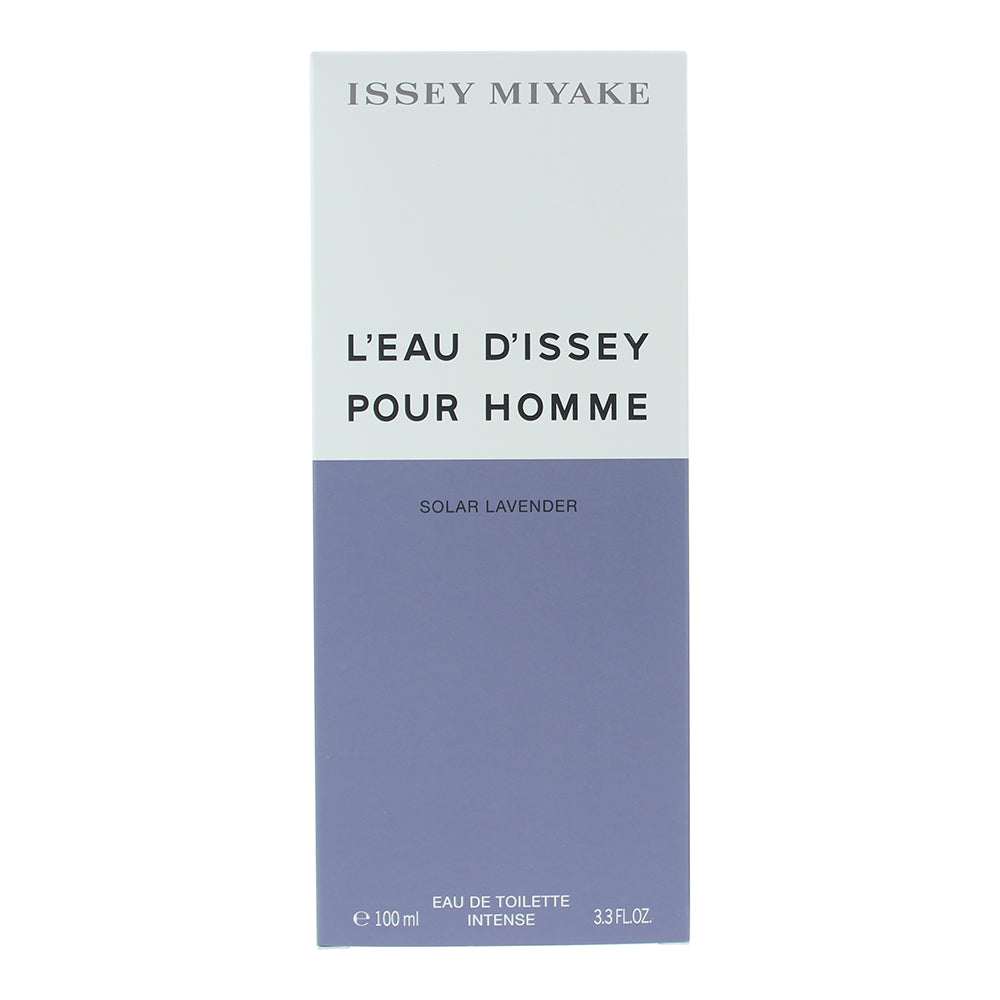 Issey Miyake L'eau D'issey Pour Homme Solar Lavender Eau de Toilette Intense 100 - Box