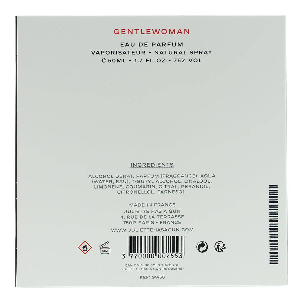 Juliette Has A Gun Gentlewoman Eau de Parfum 50ml
