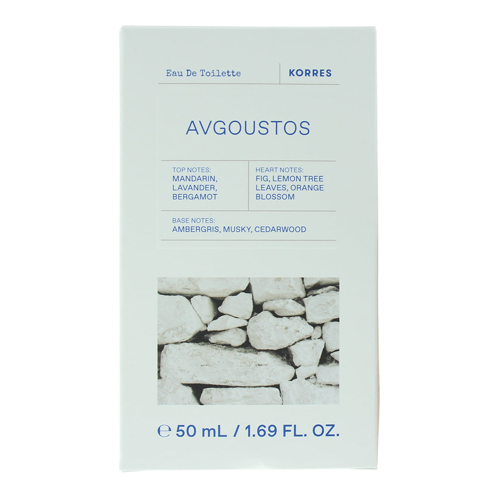 Korres Avgoustos Eau de Toilette 50ml - Box