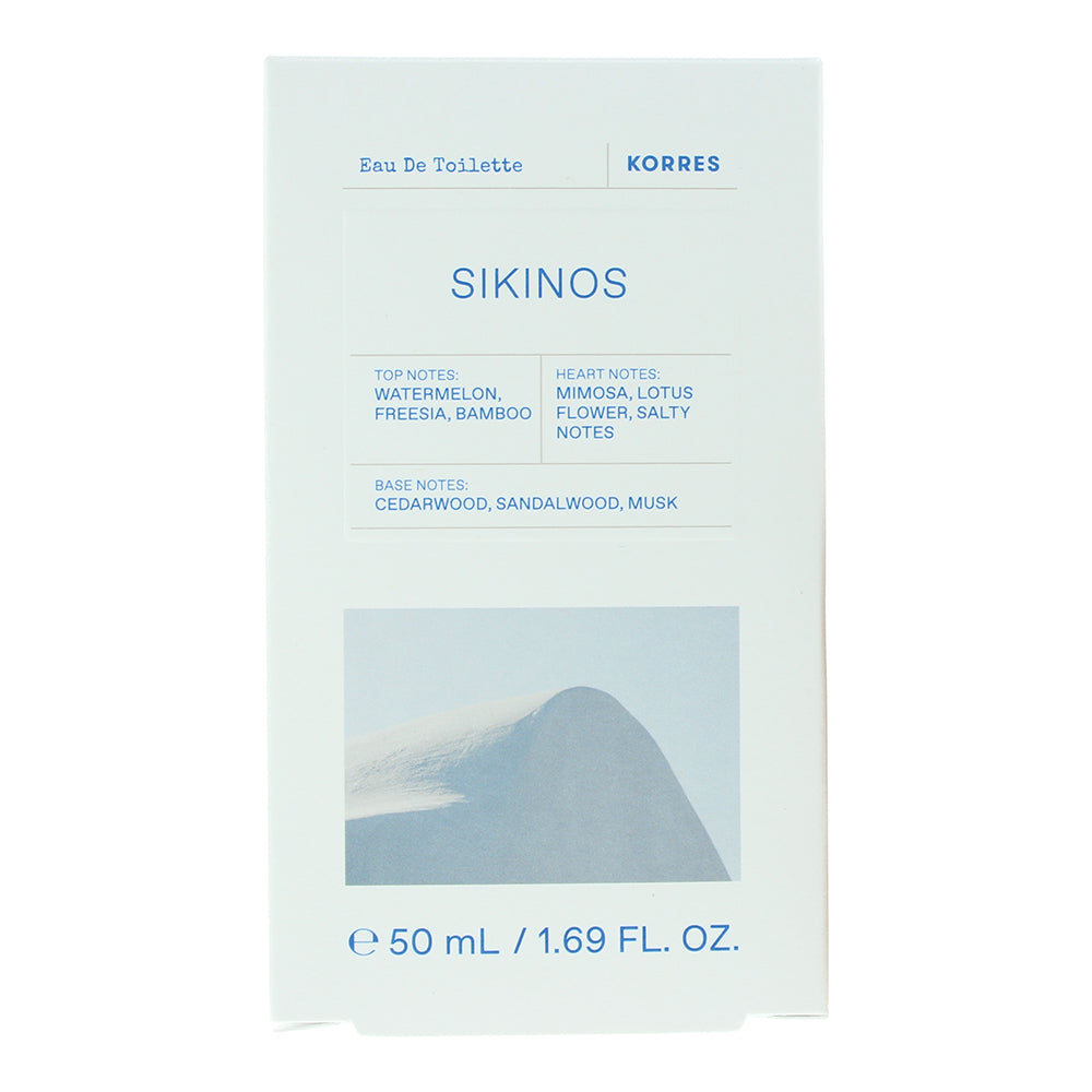 Korres Sikinos Eau de Toilette 50ml - Box