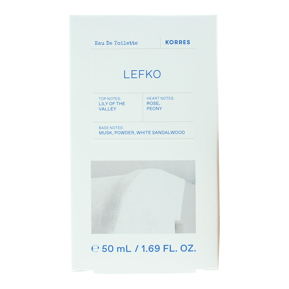 Korres Lefko Eau de Toilette 50ml - Box