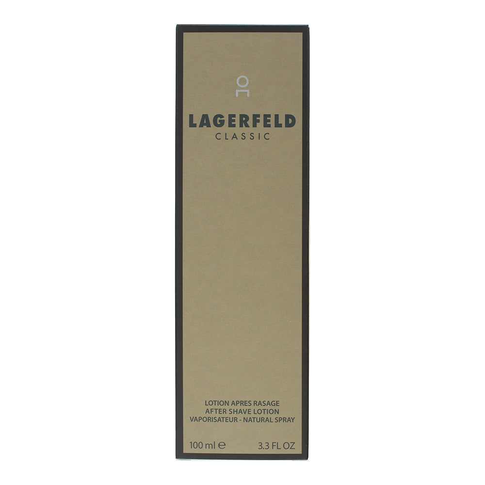 Karl Lagerfeld Classic Aftershave Lotion 100ml - Box