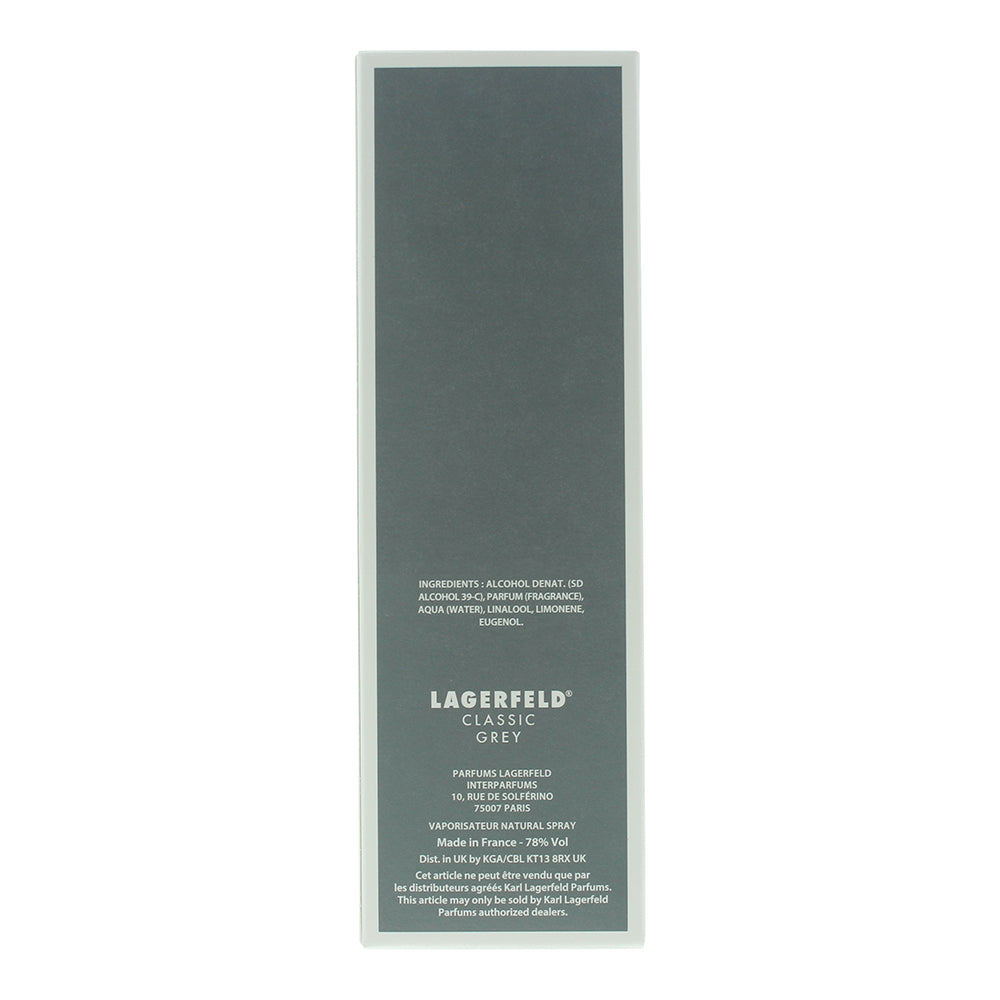 Karl Lagerfeld Classic Grey Eau de Toilette 50ml