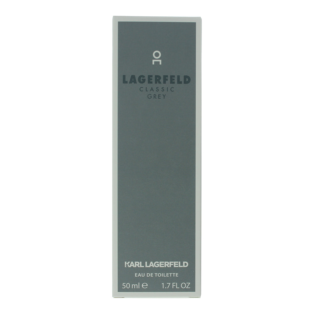 Karl Lagerfeld Classic Grey Eau de Toilette 50ml - Box