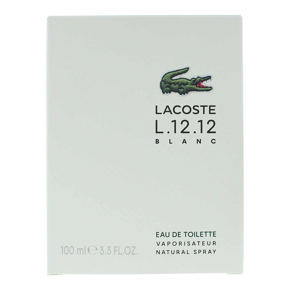 Lacoste Eau De Lacoste L.12.12 Blanc Eau de Toilette 100ml - Box