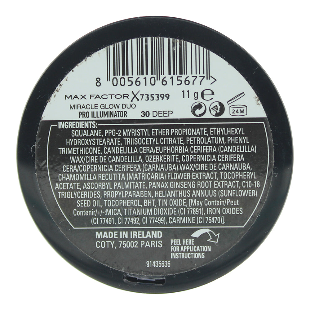 Max Factor Miracle Glow Duo 30 Deep Highlighter 11g