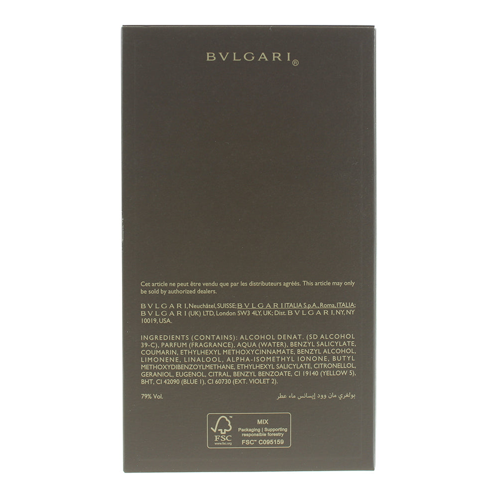 Bulgari Man Wood Essence Eau de Parfum 100ml