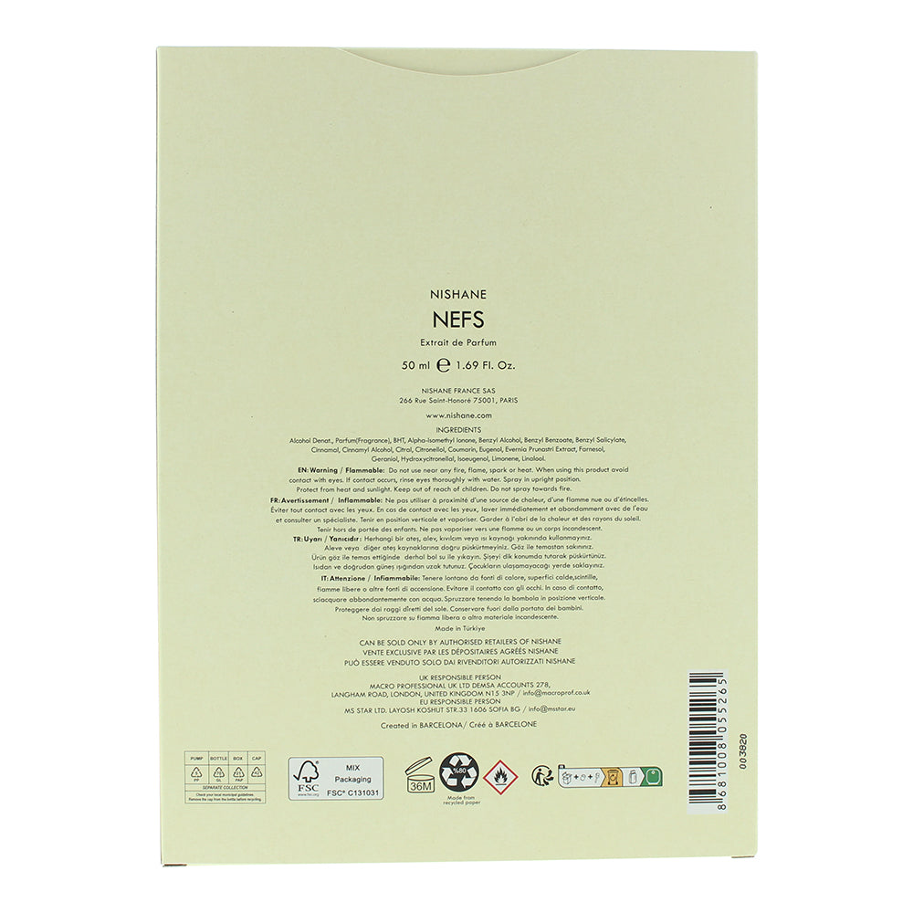 Nishane Nefs Extrait de Parfum 50ml