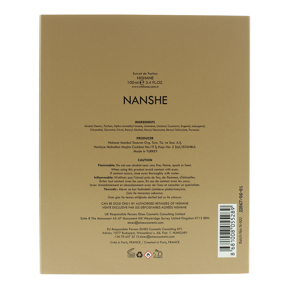 Nishane Nanshe Extrait de Parfum 100ml