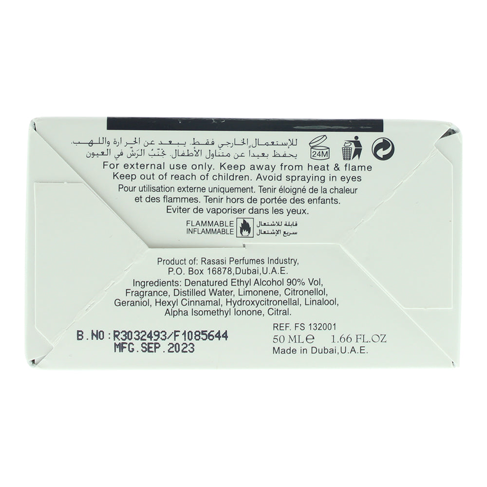 Rasasi Faqat Lil Rijal Eau de Parfum 50ml