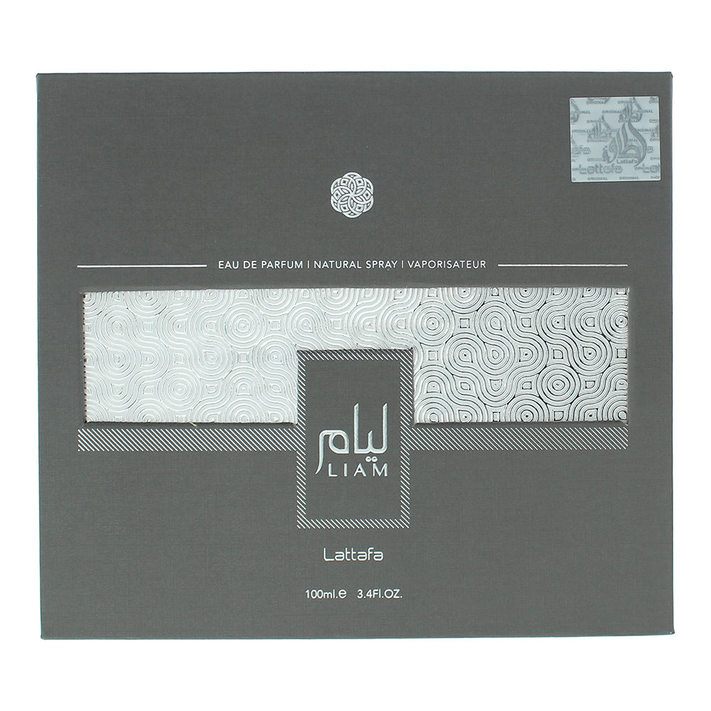 Lattafa Liam Grey Eau de Parfum 100ml - Box