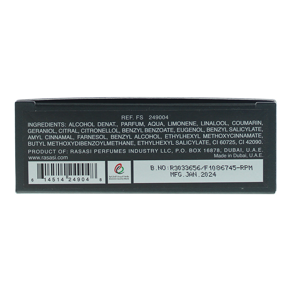 Rasasi Shuhrah Pour Homme Eau de Parfum 90ml