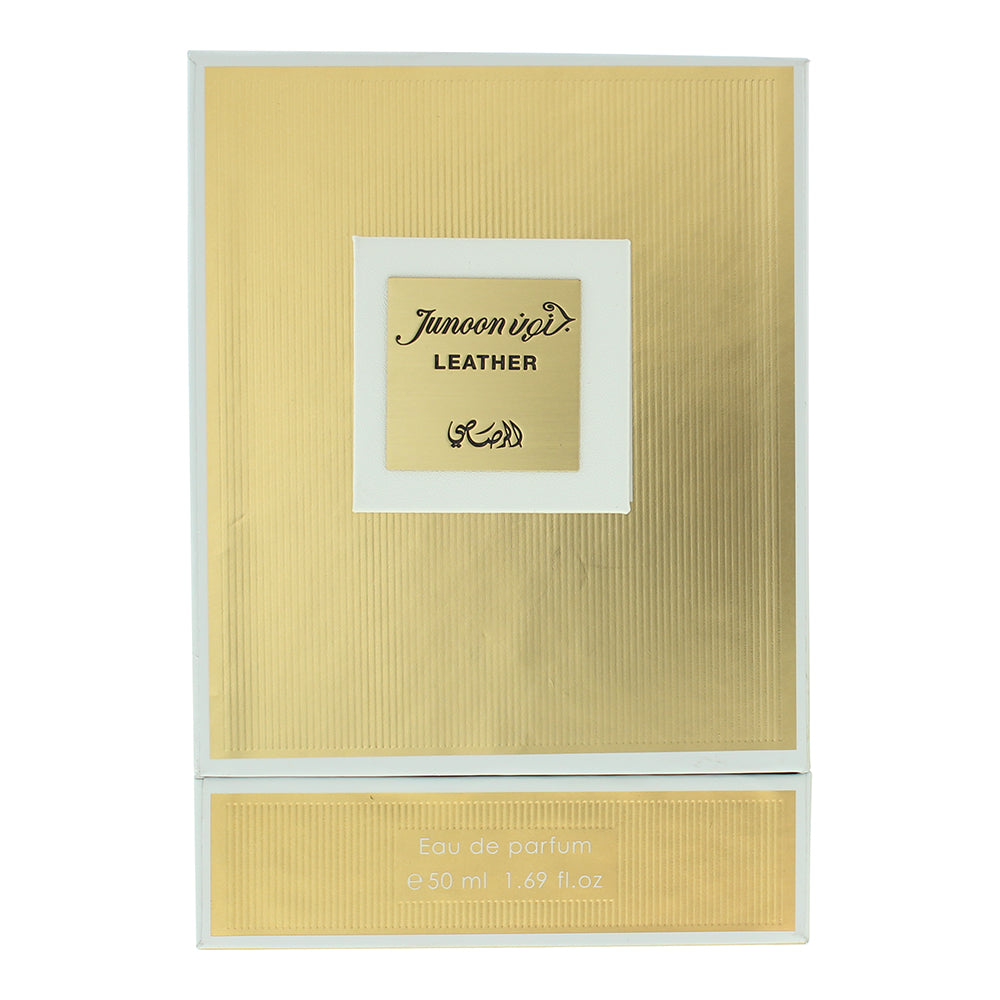 Rasasi Junoon Leather Eau de Parfum 50ml - Box