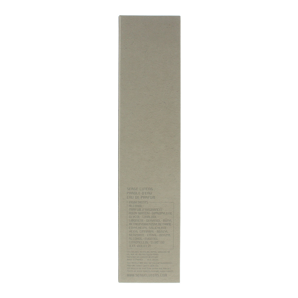 Serge Lutens Parole D'eau Eau de Parfum 100ml