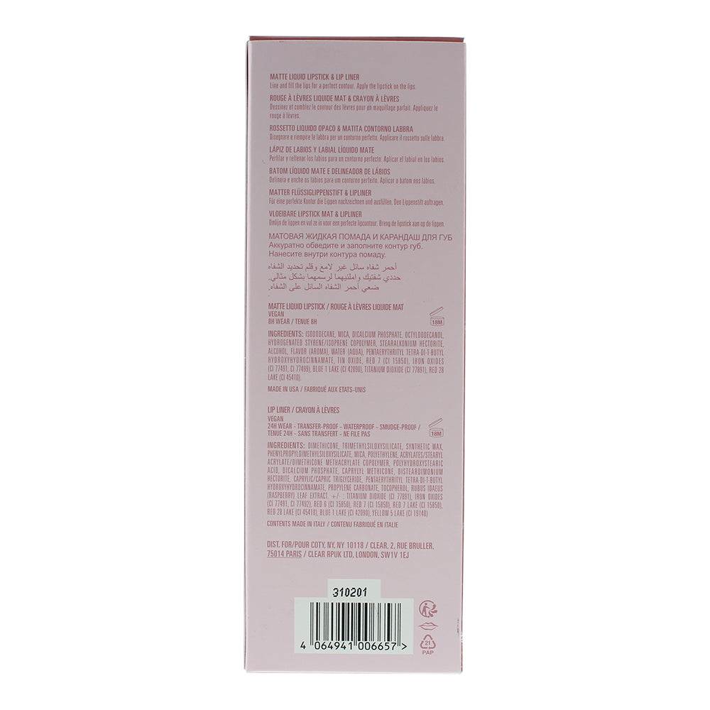 Kylie By Kylie Jenner Matte Lip Kit 808 Kylie 2 Piece Gift Set: Liquid Lipstick 