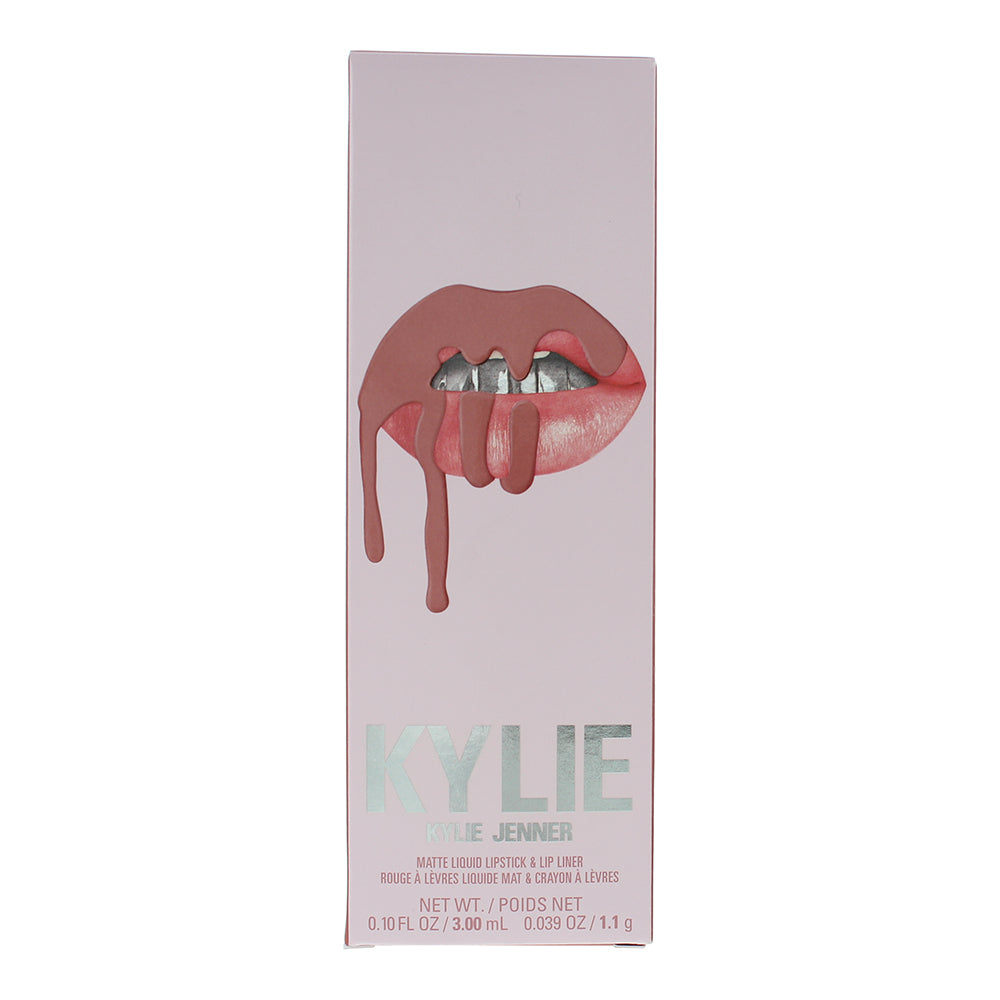Kylie By Kylie Jenner Matte Lip Kit 808 Kylie 2 Piece Gift Set: Liquid Lipstick  - Box