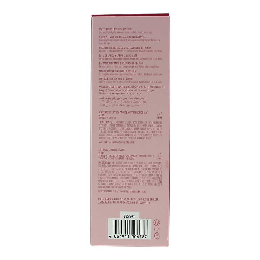 Kylie By Kylie Jenner Matte Lip Kit 503 Bad Lil Thing 2 Piece Gift Set: Liquid L