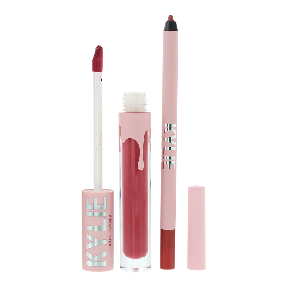 Kylie By Kylie Jenner Matte Lip Kit 503 Bad Lil Thing 2 Piece Gift Set: Liquid L - Product