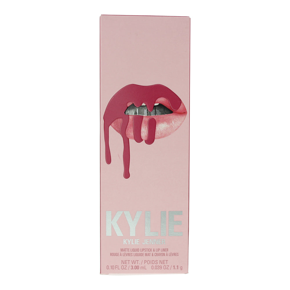 Kylie By Kylie Jenner Matte Lip Kit 102 Extraordinary 2 Piece Gift Set: Liquid L - Box