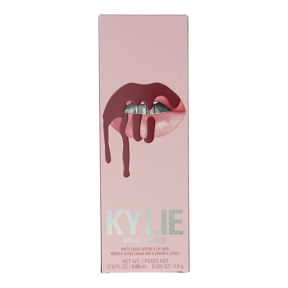 Kylie By Kylie Jenner Matte Lip Kit 103 Better Not Pout 2 Piece Gift Set: Liquid - Box