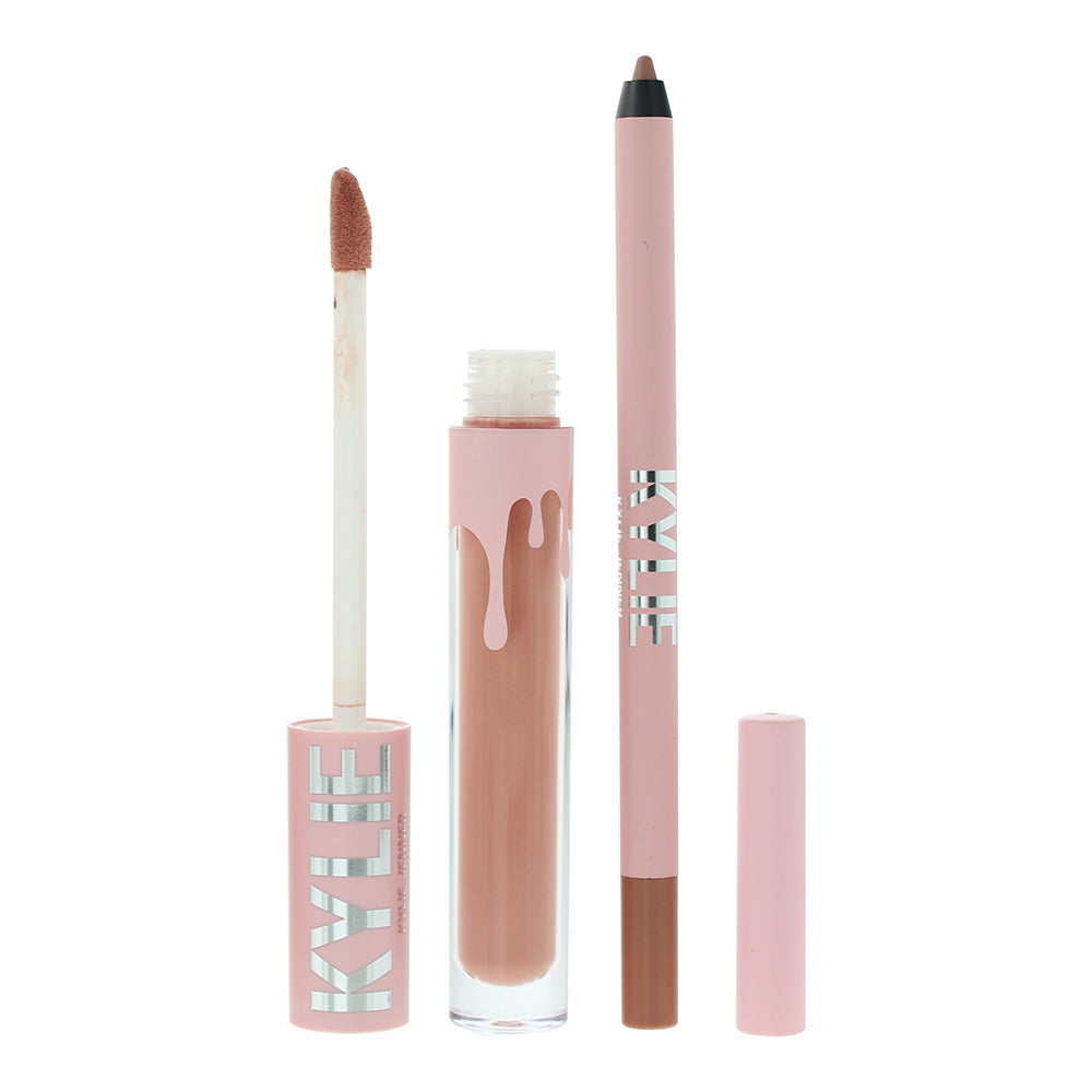 Kylie By Kylie Jenner Matte 700 Bare 2 Piece Gift Set: Liquid Lipstick 3ml - Lip - Product