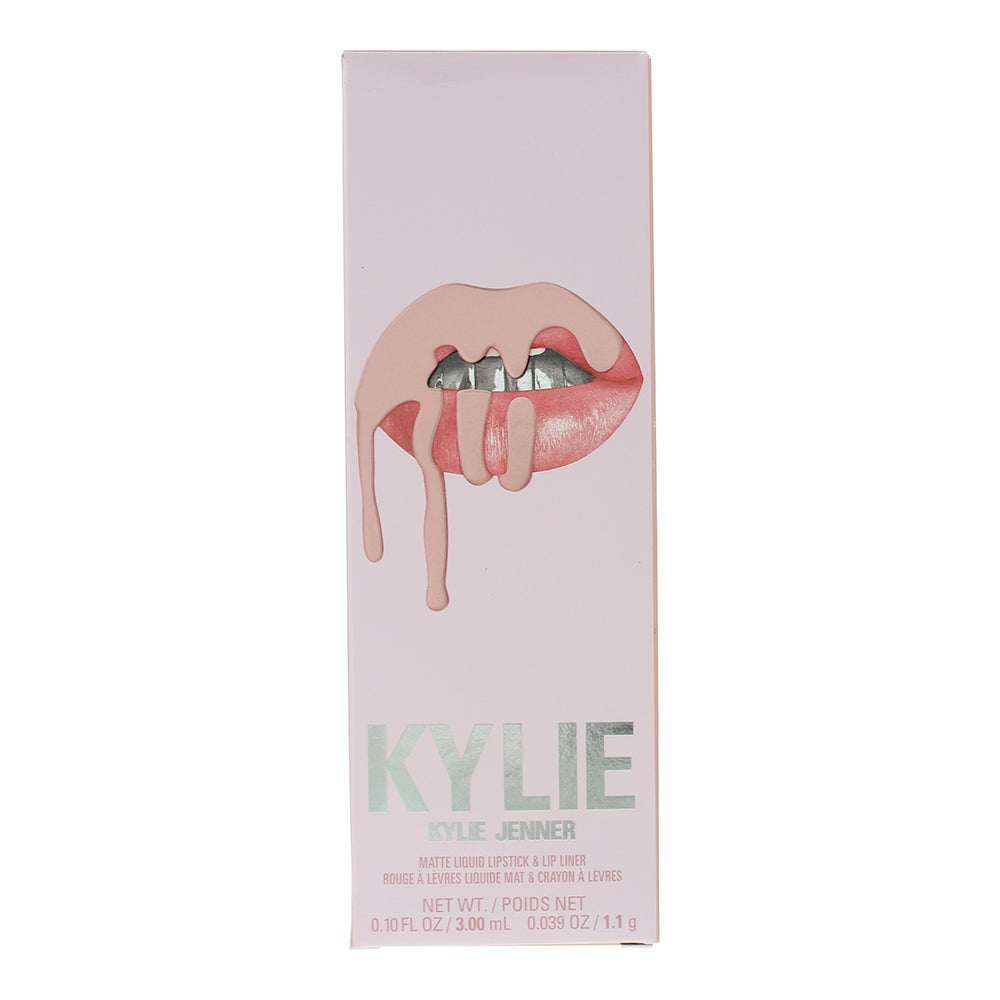 Kylie By Kylie Jenner Matte 700 Bare 2 Piece Gift Set: Liquid Lipstick 3ml - Lip - Box