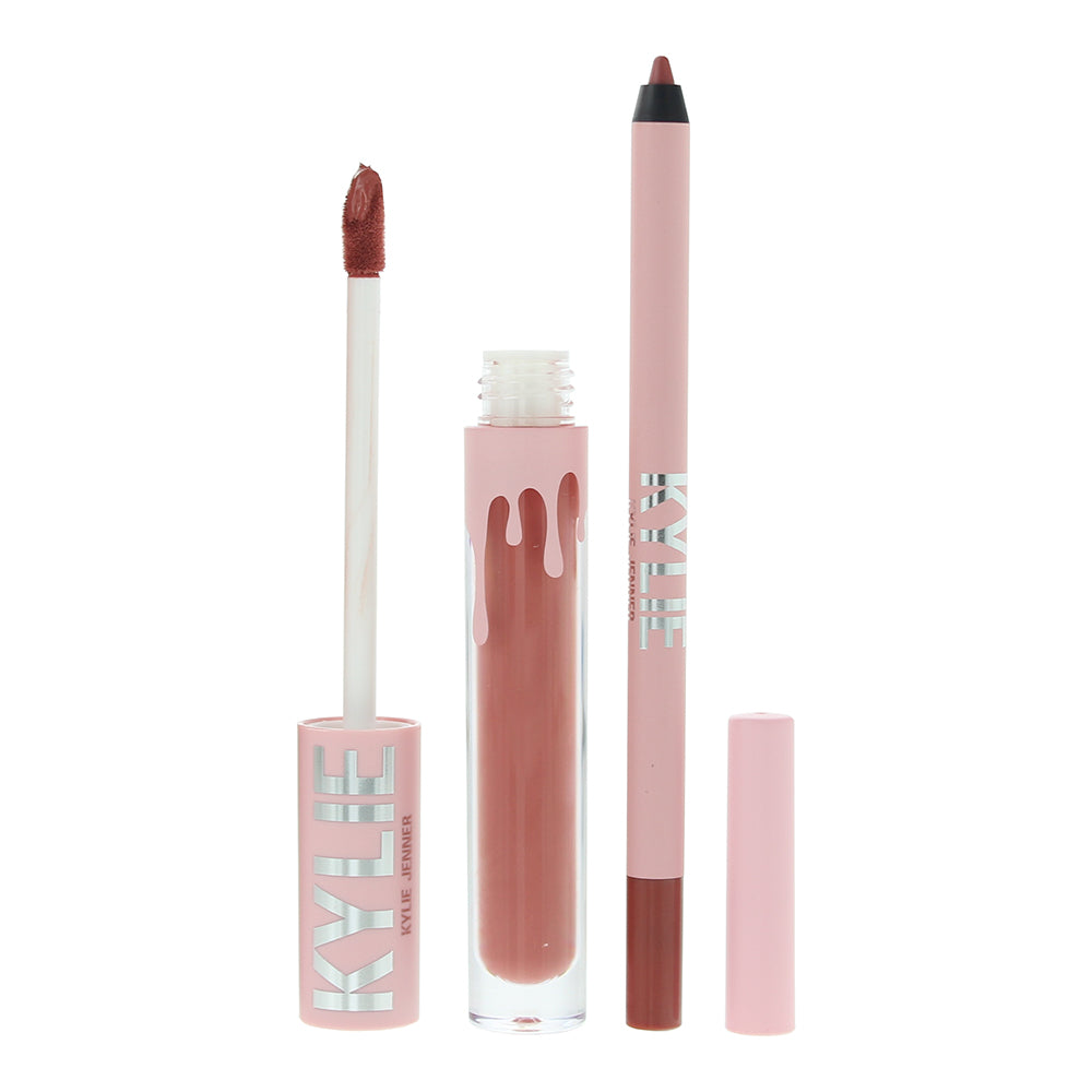 Kylie By Kylie Jenner Matte Lip Kit 704 Sweater Weather 2 Piece Gift Set: Liquid - Product
