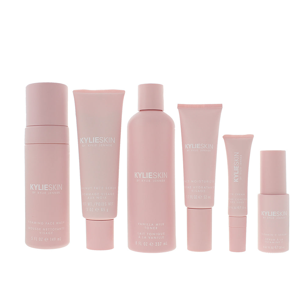 Kylie By Kylie Jenner Kylie Skin 6 Piece Gift Set: Facial Wash 149ml - Face Scru - Product
