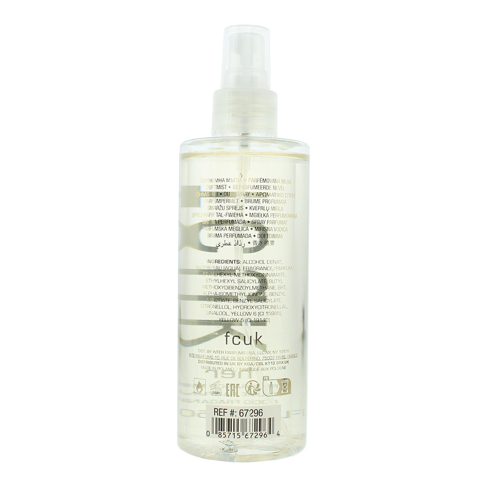 FCUK Her Body Mist 250ml - Ingredients