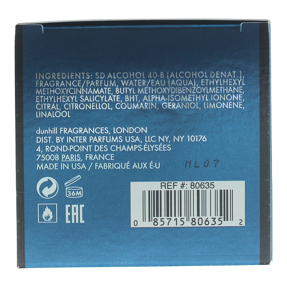Dunhill Icon Racing Blue Eau de Parfum 100ml