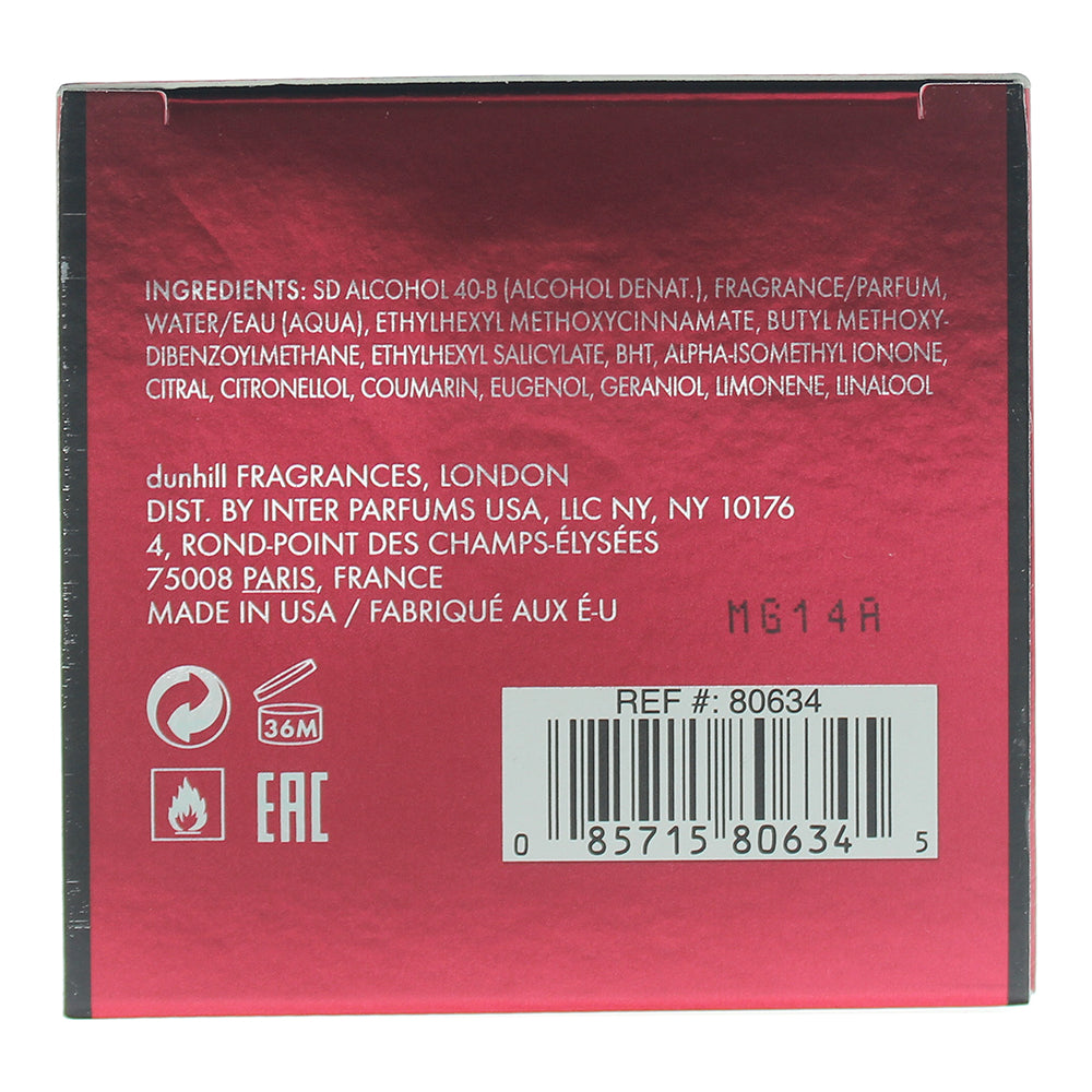 Dunhill Icon Racing Red Eau de Parfum 100ml