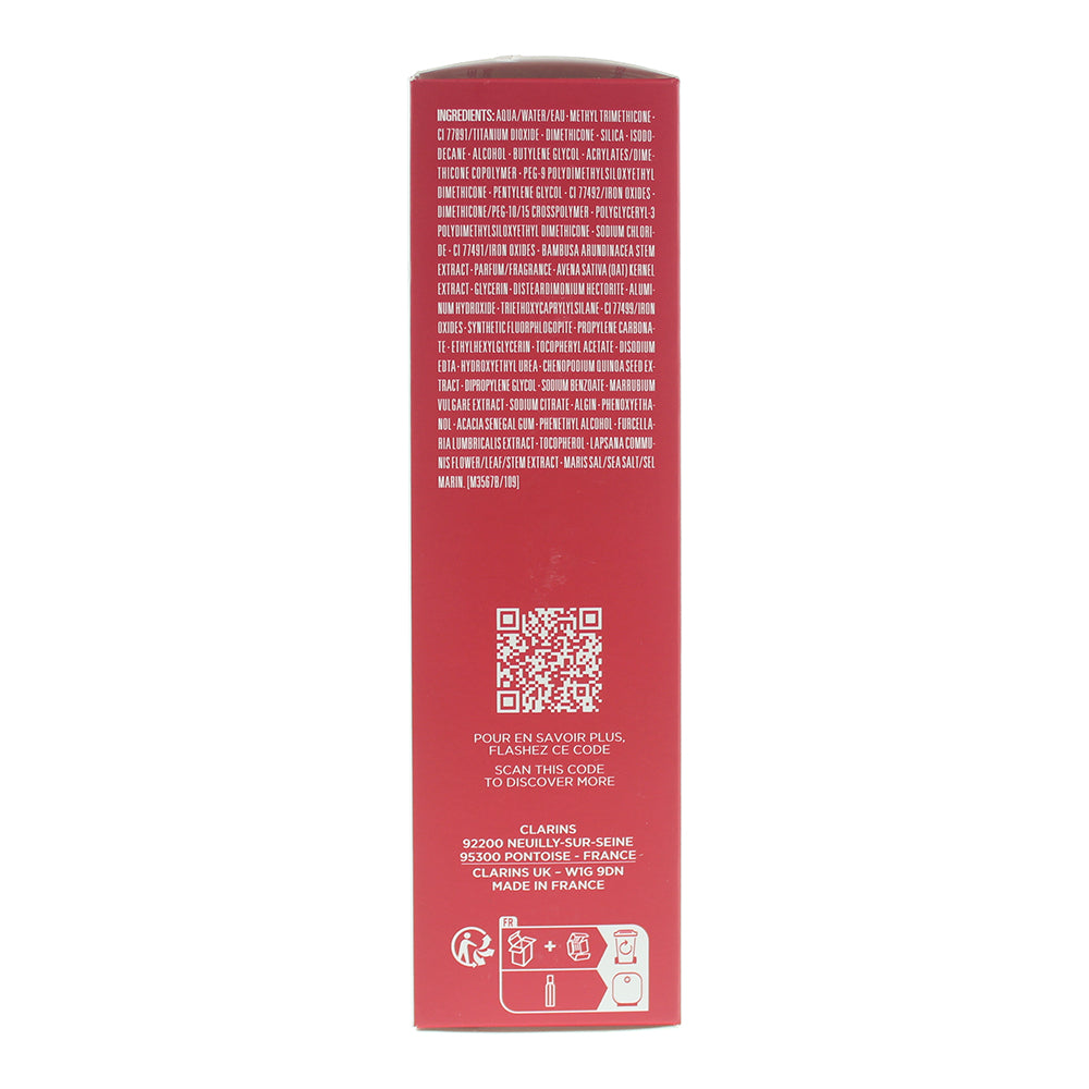 Clarins Everlasting Long Wearing & Hydrating 109C Wheat Matte Foundation 30ml