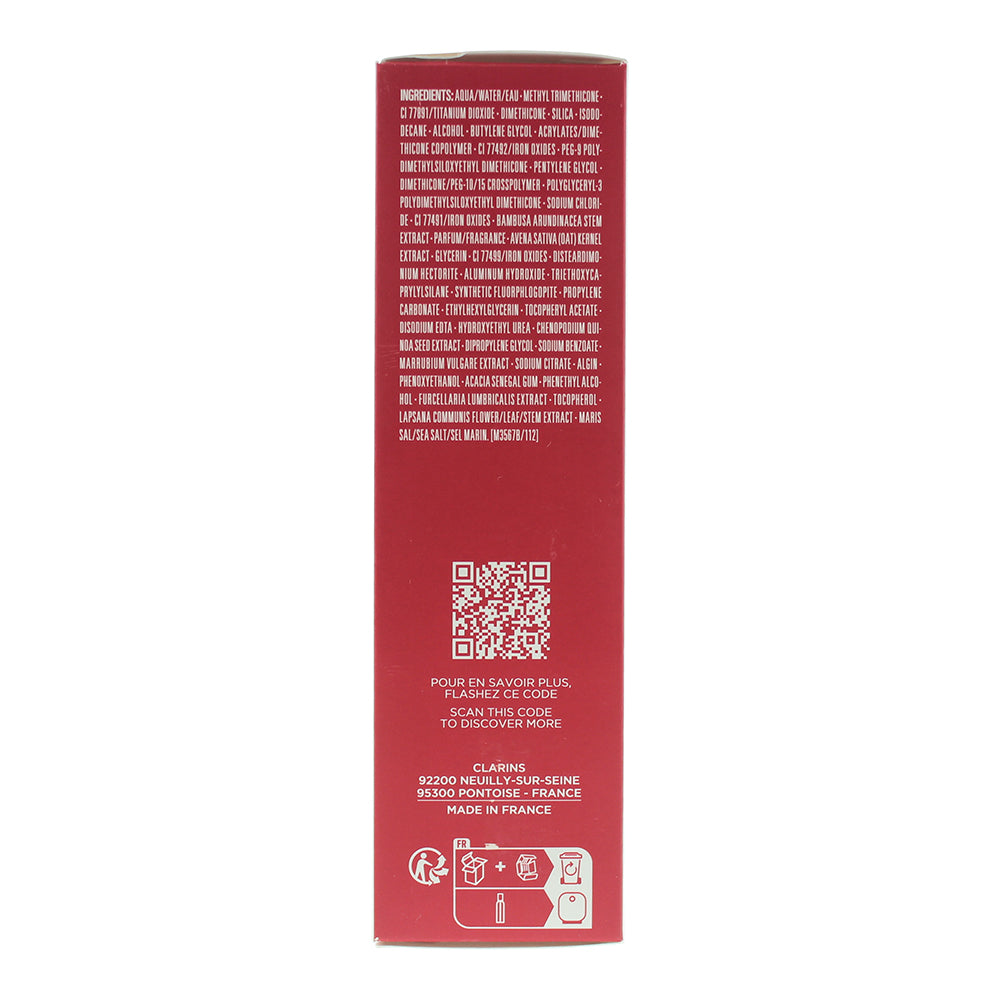 Clarins Everlasting Long Wearing & Hydrating 112C Amber Matte Foundation 30ml