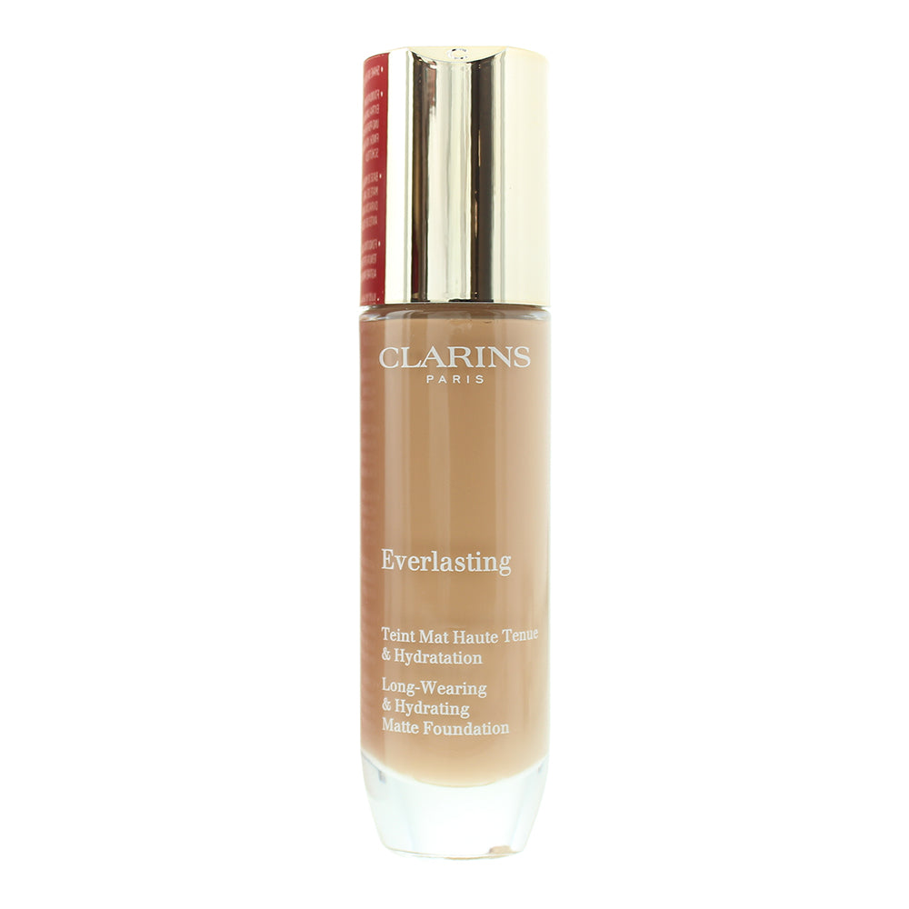 Clarins Everlasting Long Wearing & Hydrating 113C Chestnut Matte Foundation 30ml - Product