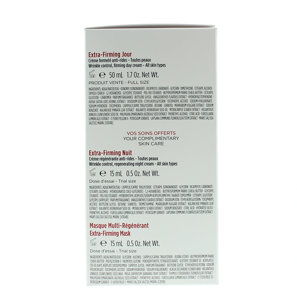 Clarins Extra-Firming 3 Piece Gift Set: Day Cream 50ml - Night  Cream 15ml - Fac