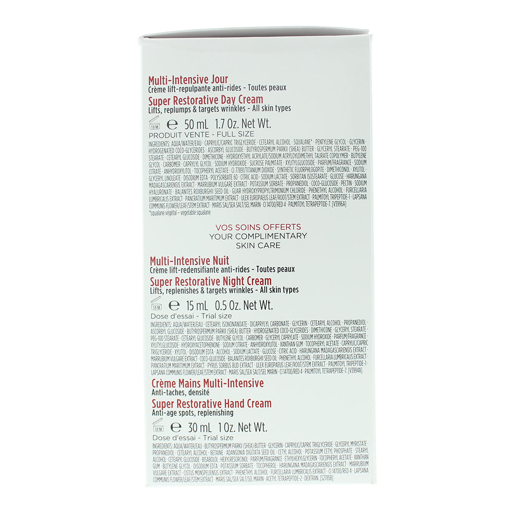 Clarins Super Restorative 3 Piece Gift Set: Day Cream 50ml - Night  Cream 15ml -