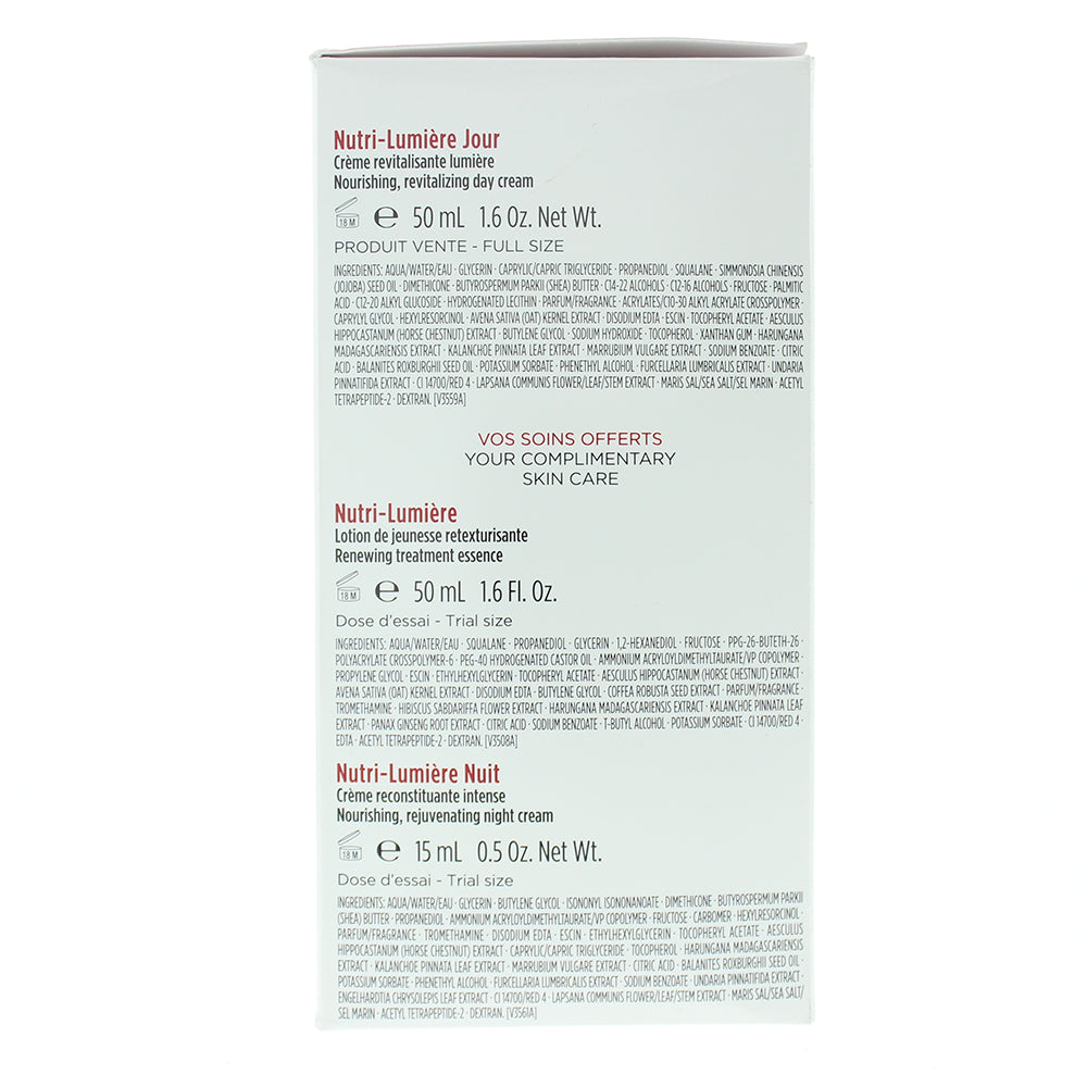 Clarins Nutri-Lumière 3 Piece Gift Set: Day Cream 50ml - Essence 50ml - Night Cr