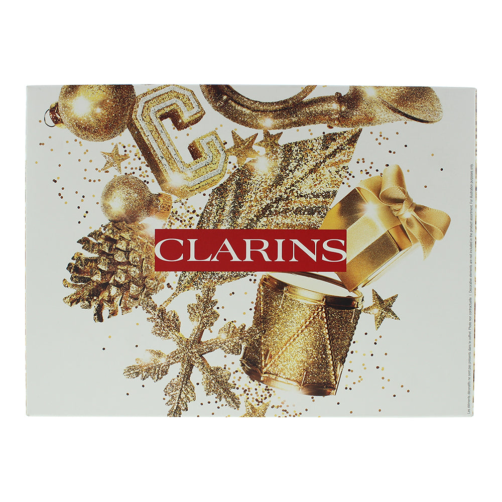 Clarins Body Care Essentials 3 Piece Gift Set: Body Lotion 200ml - Body Scrub 30 - Box