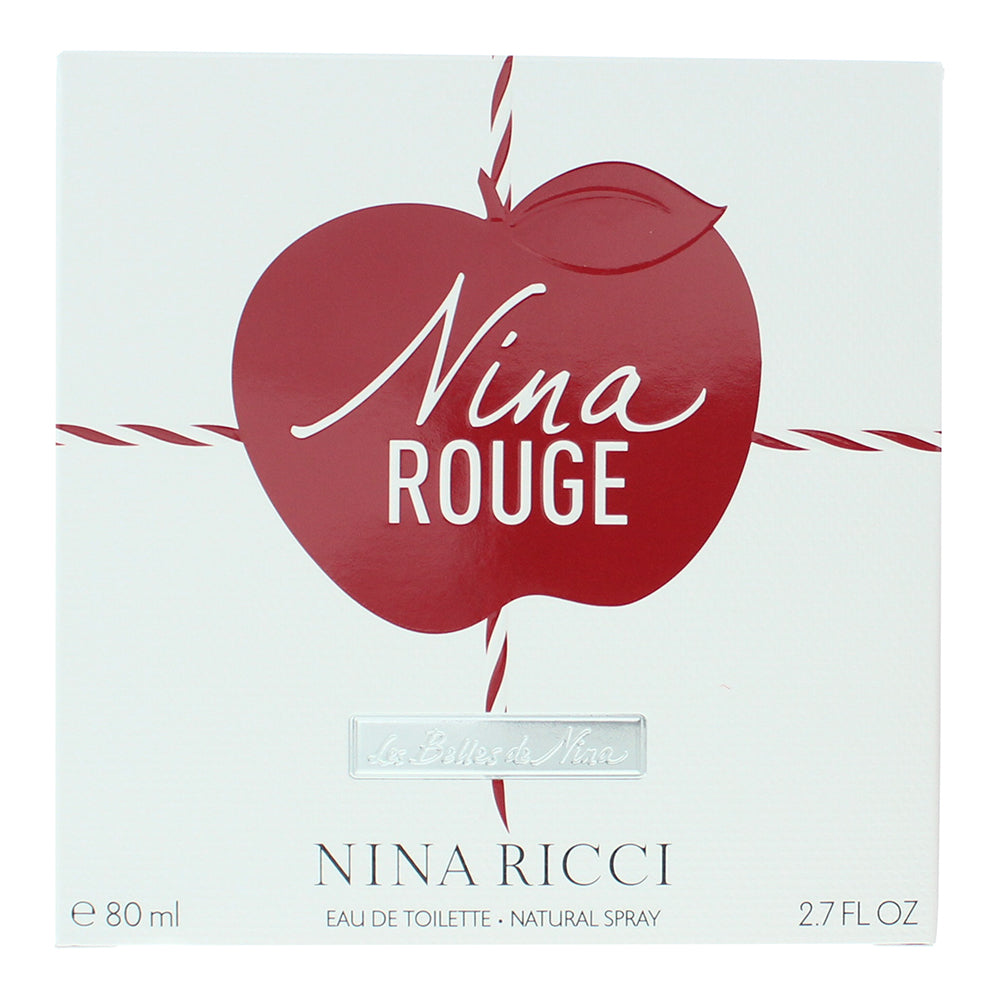 Nina Ricci Nina Rouge Eau de Toilette 80ml - Box