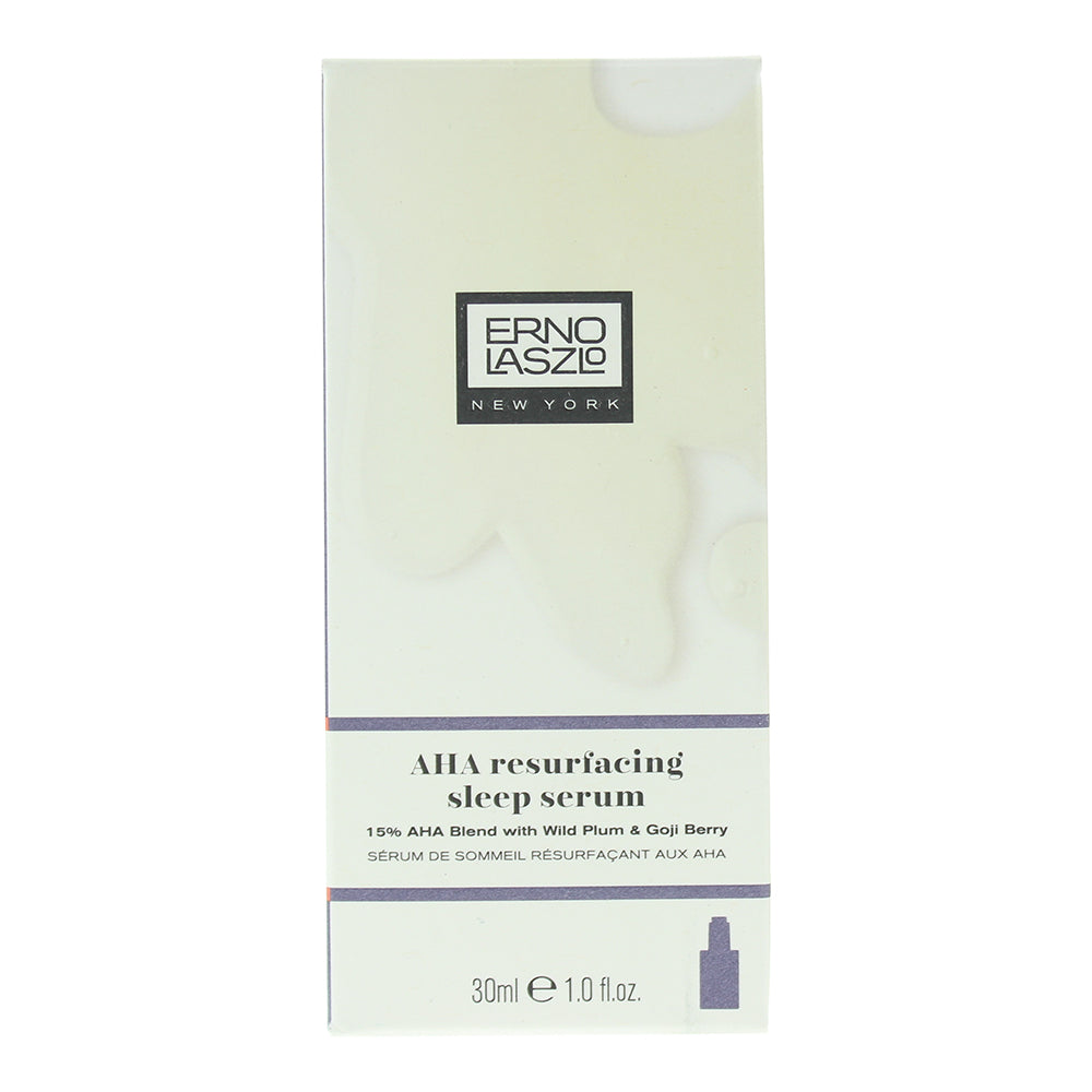 Erno Laszlo AHA Resurfacing Sleep Serum 30ml - Box
