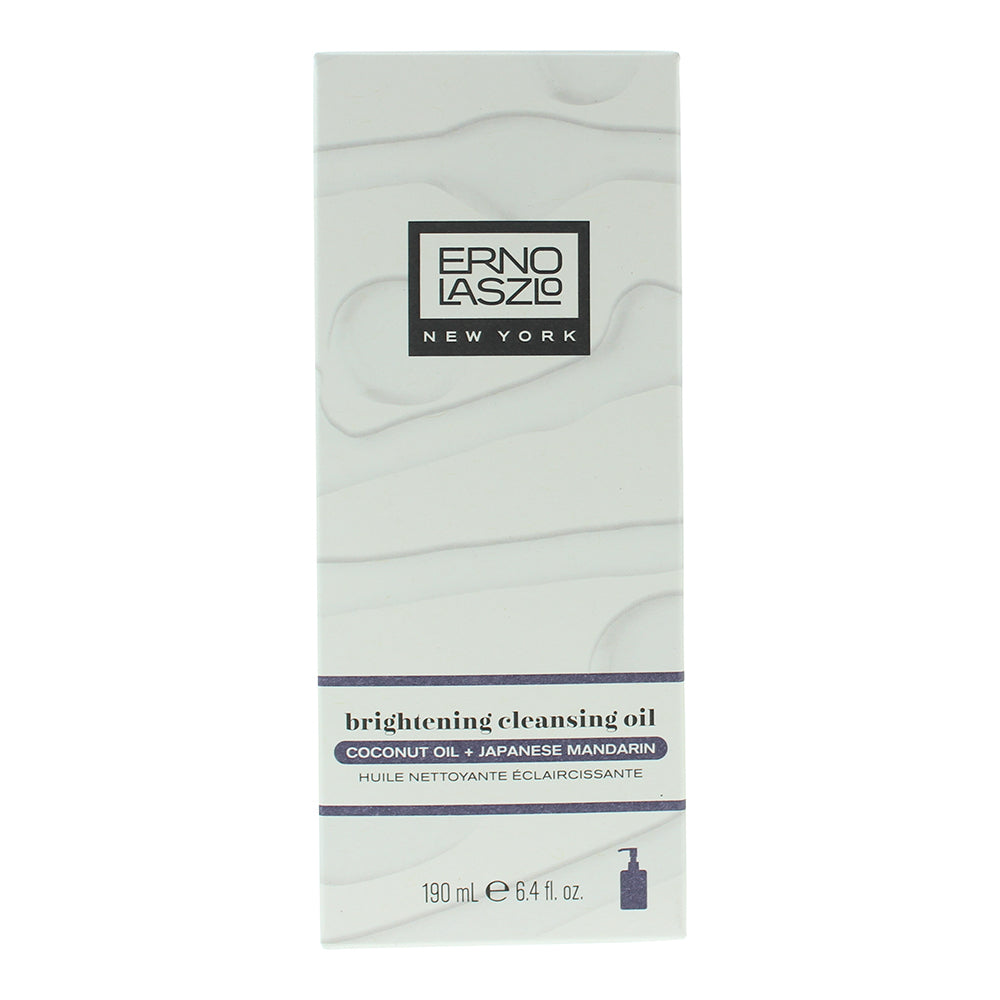 Erno Laszlo Coconut Oil + Japanese Mandarin Brightening Cleansing Oil 190ml - Box