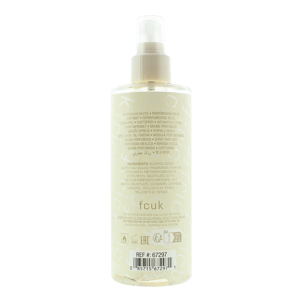 FCUK Friction Her Body Mist 250ml - Ingredients