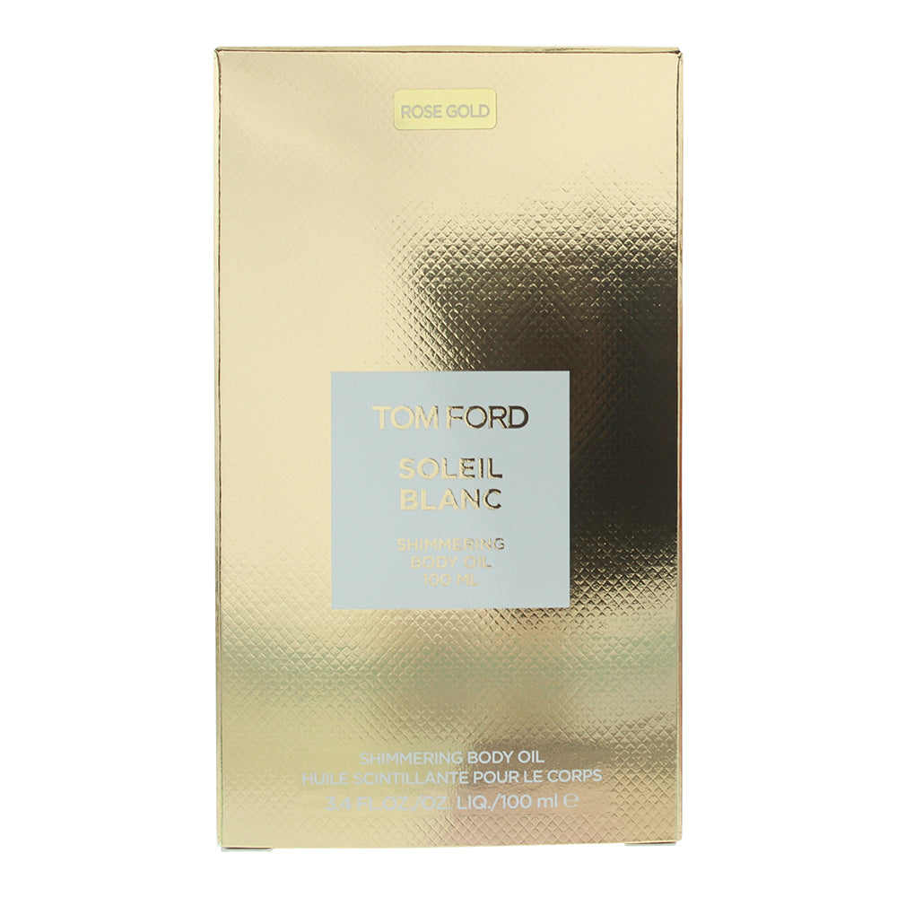 Tom Ford Soleil Blanc Shimmering Rose Gold Body Oil 100ml - Box