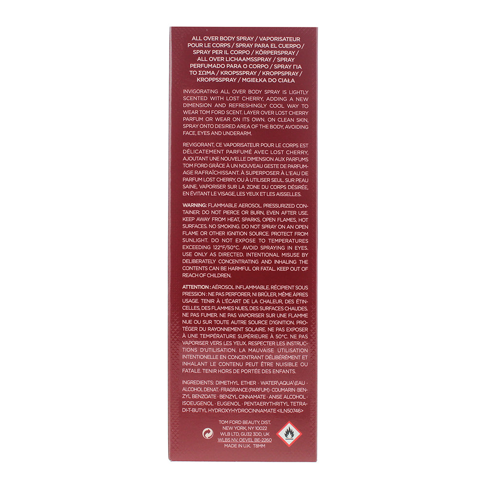Tom Ford Lost Cherry All Over Body Spray 150ml