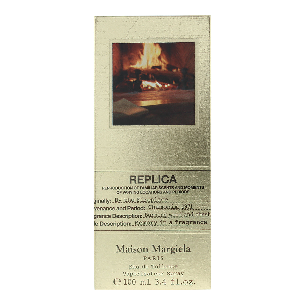 Maison Margiela Replica By The Fireplace Limited Edition Eau de Toilette 100ml - Box