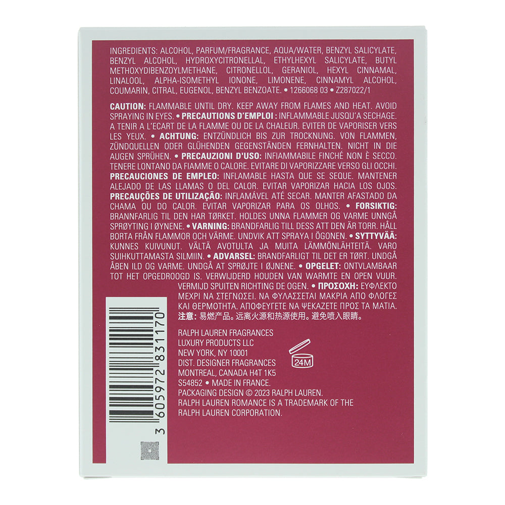 Ralph Lauren Romance Eau de Parfum Intense 100ml