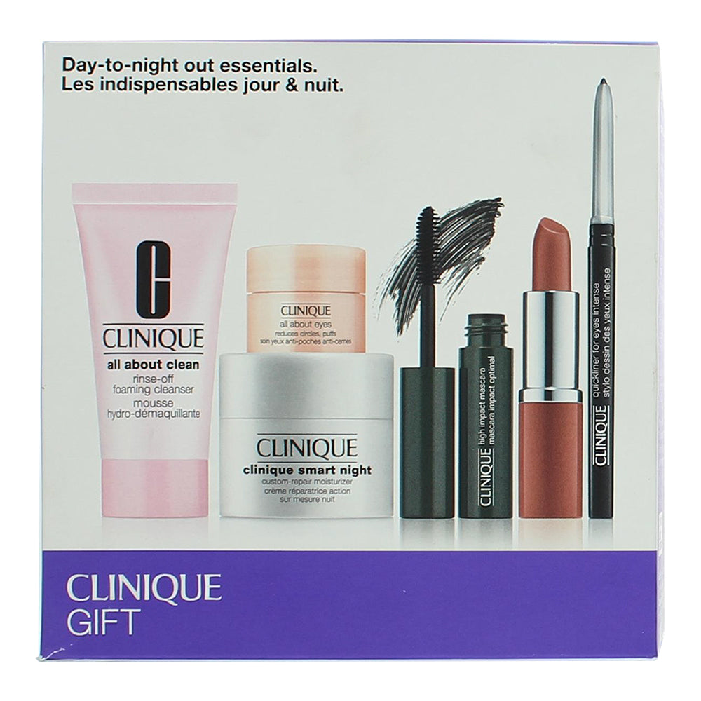 Clinique Day To Night Out Essentials 6 Piece Gift Set - Box